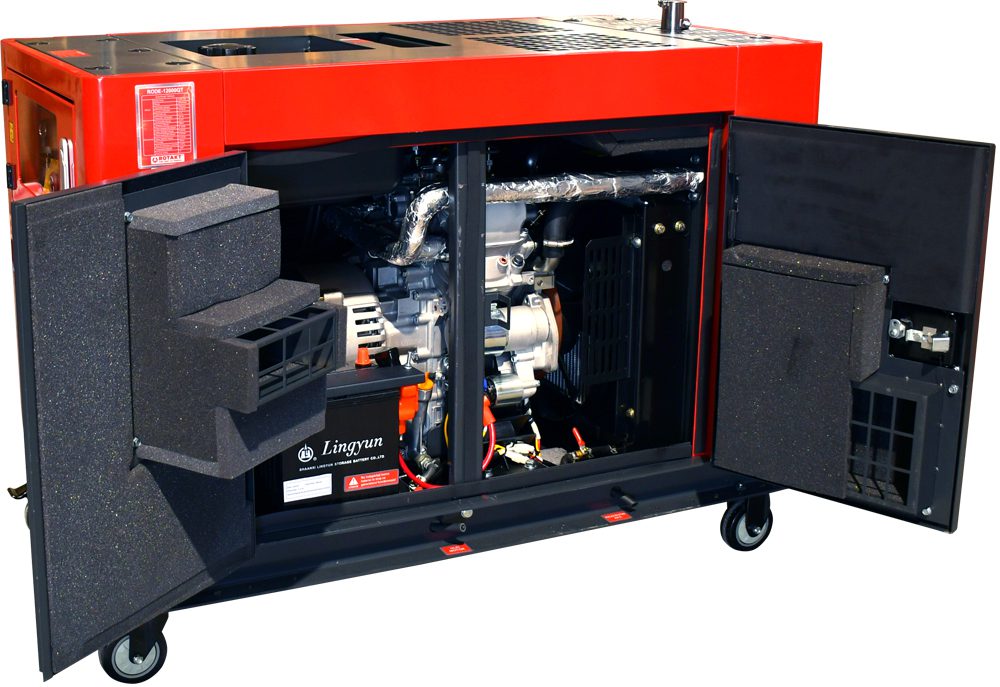Generator DIESEL RODE12000Q Tip Inverter, ATS , AVR, 9 kW, monofazat Generator DIESEL RODE12000Q Tip Inverter, ATS , AVR, 9 kW, monofazat